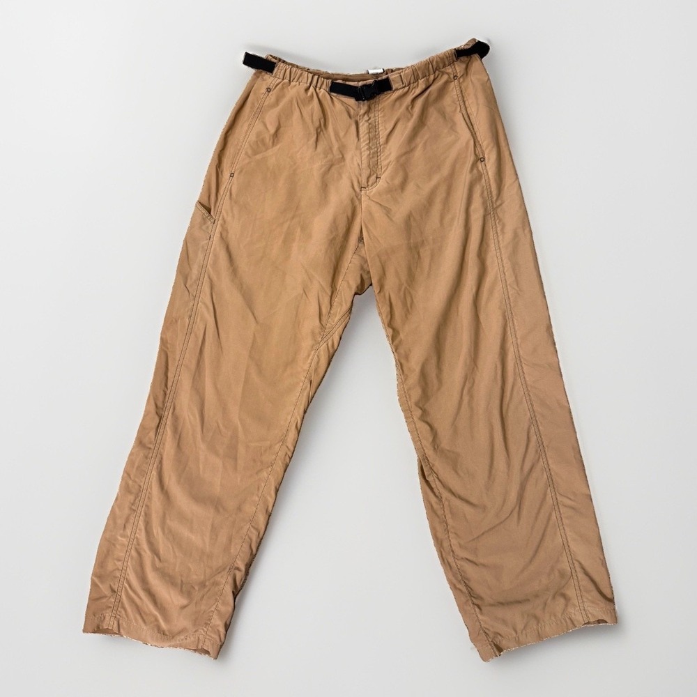 Patagonia Gi II Pants Mens Large Beige Work Versatile Lightweight Relaxed Belted